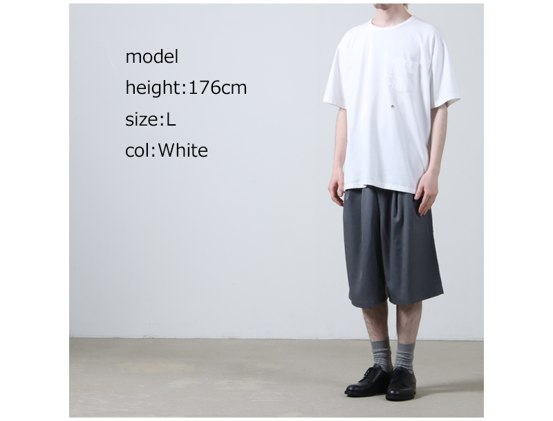 nanamica(ʥʥߥ) COOLMAX Jersey Pocket Tee