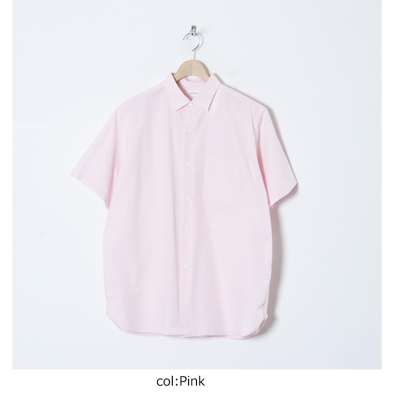 nanamica(ʥʥߥ) Regular Collar Wind S/S Shirt