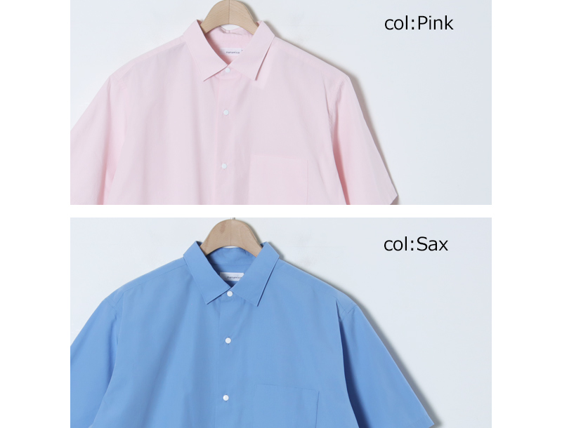 nanamica(ʥʥߥ) Regular Collar Wind S/S Shirt