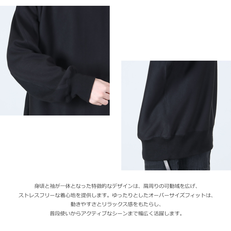 nanamica(�ʥʥߥ�) CREW NECK SWEAT SHIRT