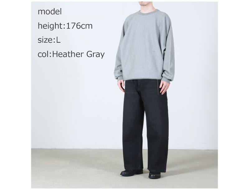 nanamica(�ʥʥߥ�) CREW NECK SWEAT SHIRT