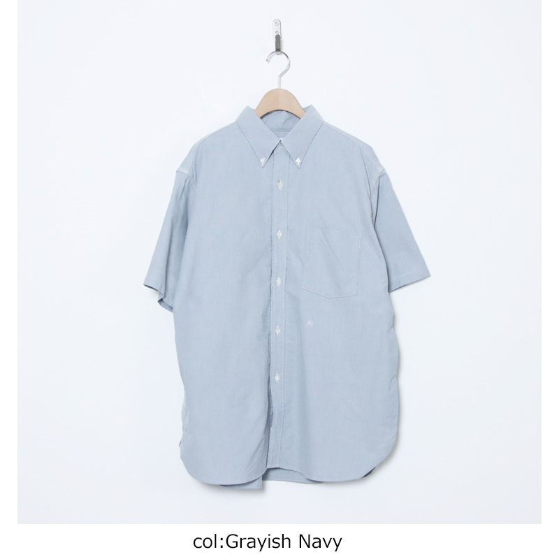nanamica(�ʥʥߥ�) Button Down Wind S/S Shirt