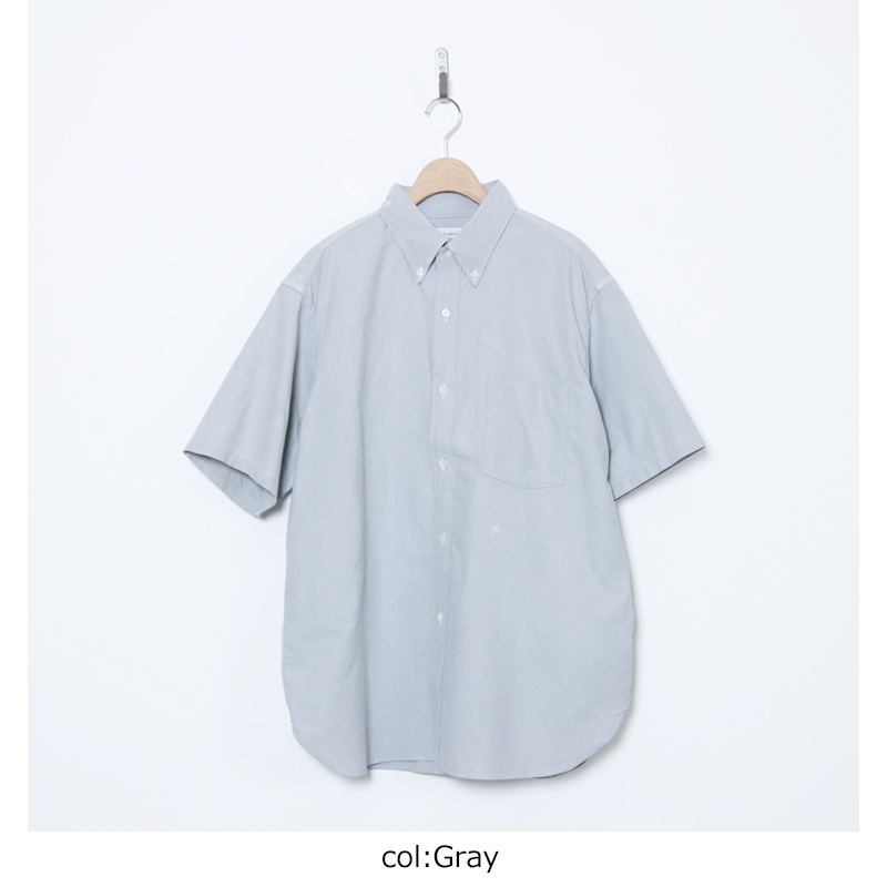 nanamica(�ʥʥߥ�) Button Down Wind S/S Shirt