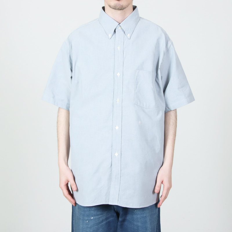 nanamica(�ʥʥߥ�) Button Down Wind S/S Shirt