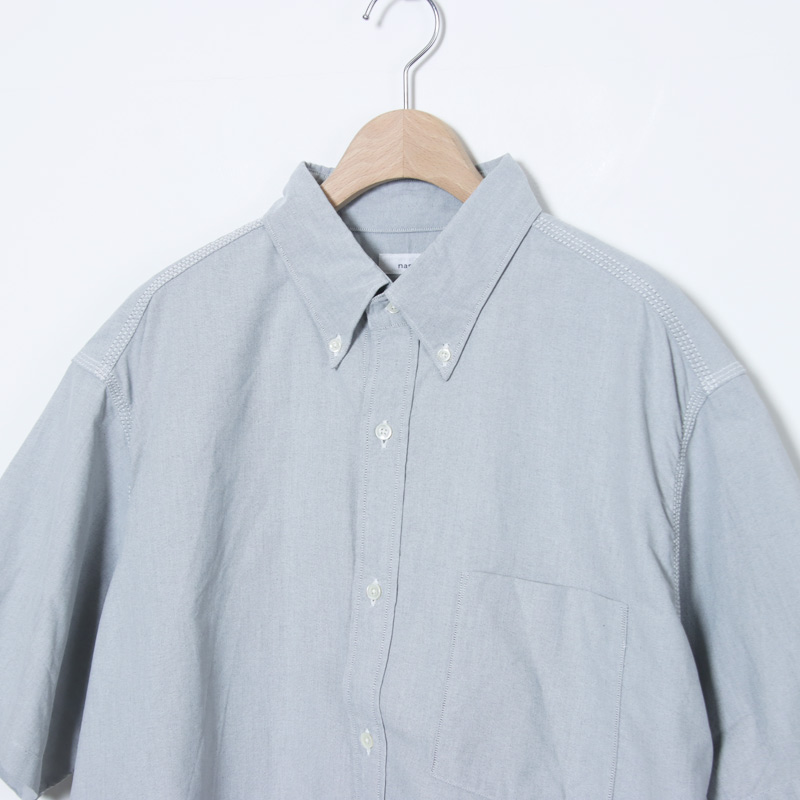nanamica(�ʥʥߥ�) Button Down Wind S/S Shirt