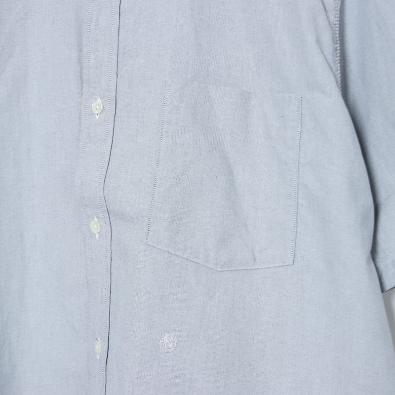 nanamica(�ʥʥߥ�) Button Down Wind S/S Shirt