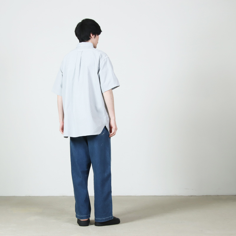 nanamica(�ʥʥߥ�) Button Down Wind S/S Shirt