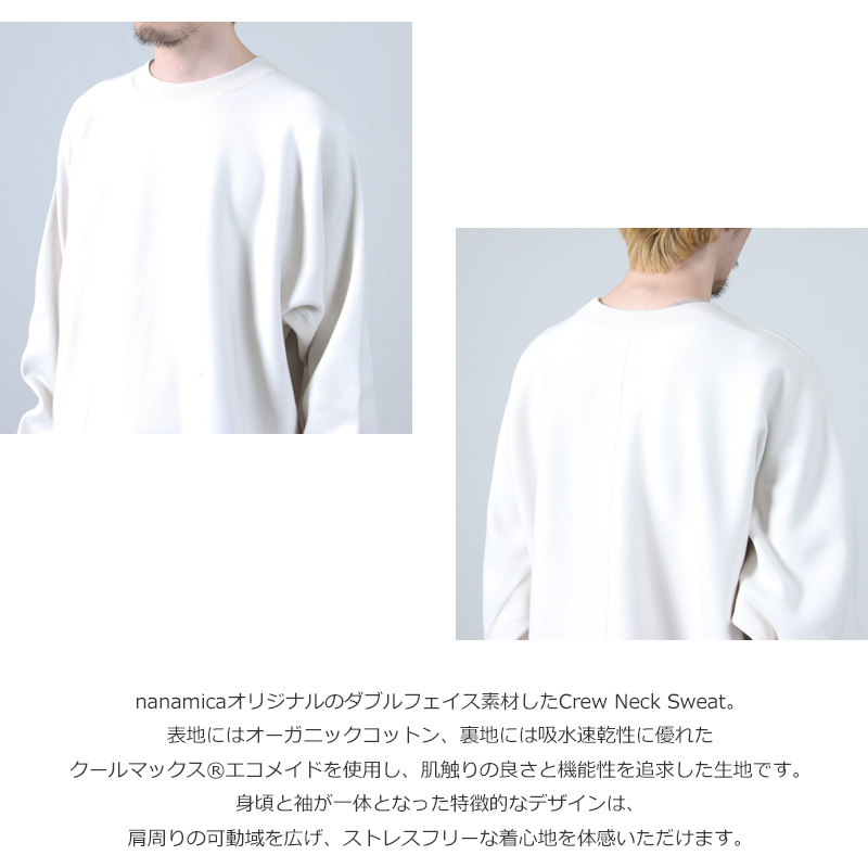 nanamica(ʥʥߥ) Crew Neck Sweat