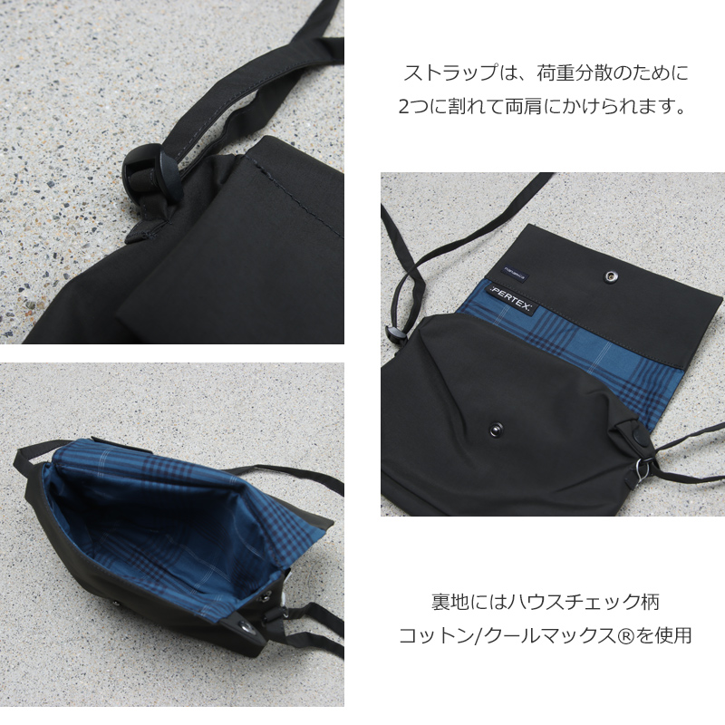 nanamica(ʥʥߥ) 2L PERTEX Cartridge Bag
