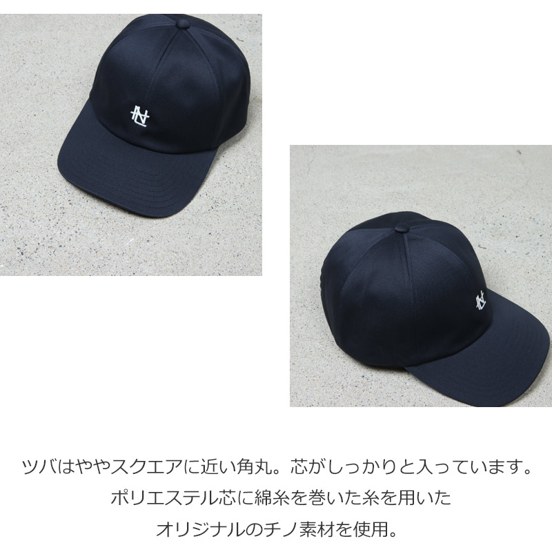 新品nanamicaナナミカ/ CHINO CAP(チノキャップ) ブラック nanamica (ナナミカ) Chino Cap / チノキャップ