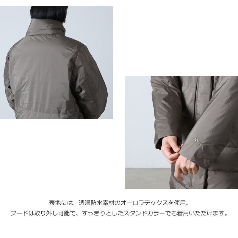 NANGA(ʥ) AURORA TEX DOWN HALF COAT W