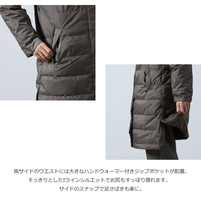 NANGA(ʥ) AURORA TEX DOWN HALF COAT W