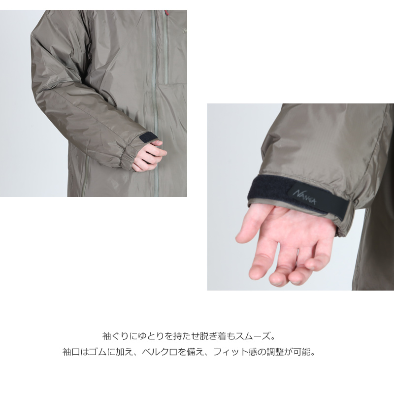 NANGA(ʥ) AURORA TEXSTAND COLLAR DOWN JACKET