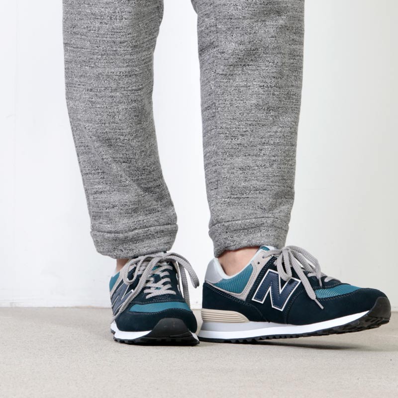 new balance 574 heren navy