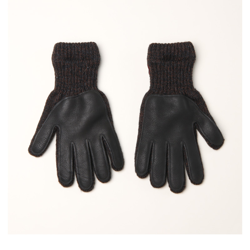 NEWBERRY KNITTING(˥塼٥꡼˥åƥ) NewTech Lined Ragg Wool Deerskin Palmed Glove