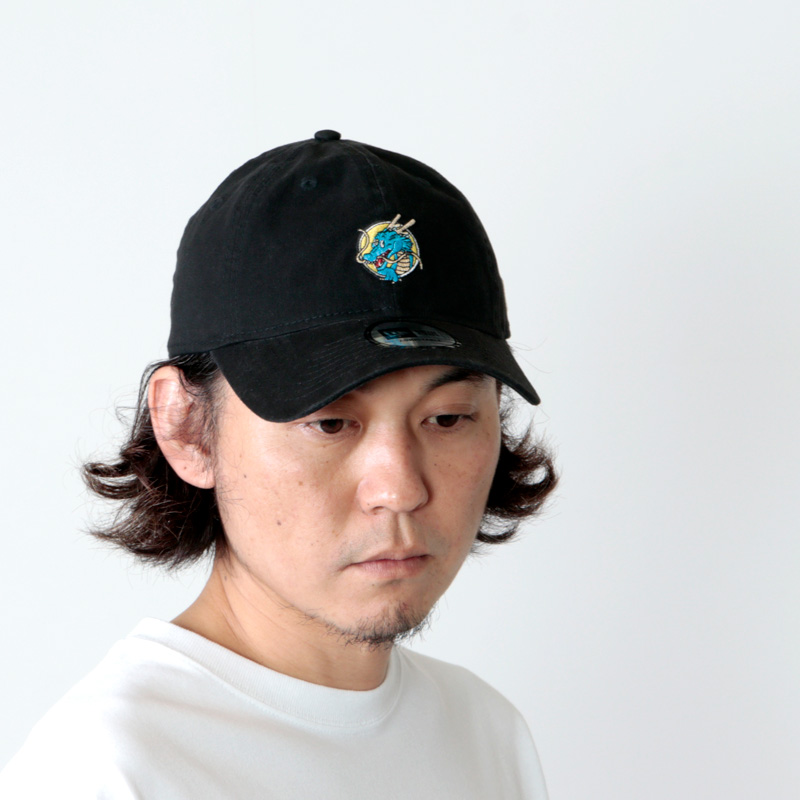 New Era ニューエラ 930 Dragon Ball Dragon Blk 9thirty クロスストラップ Dragon Ball ドラゴンボール タイトル 龍 ブラック