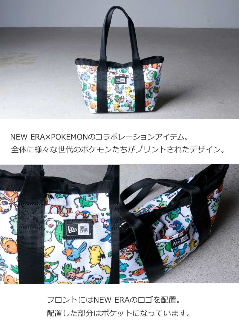 New Era ニューエラ Tote Bag M Pokemon Monster Aop トートバッグ ミニ 6l ポケモン マルチプリント