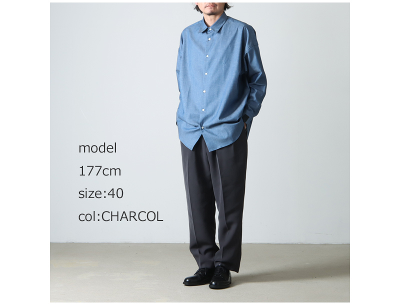 N.HOOLYWOOD◇22SS/COMPILE/WIDE TAPERD EASY SLACKS/タグ付/未使用品