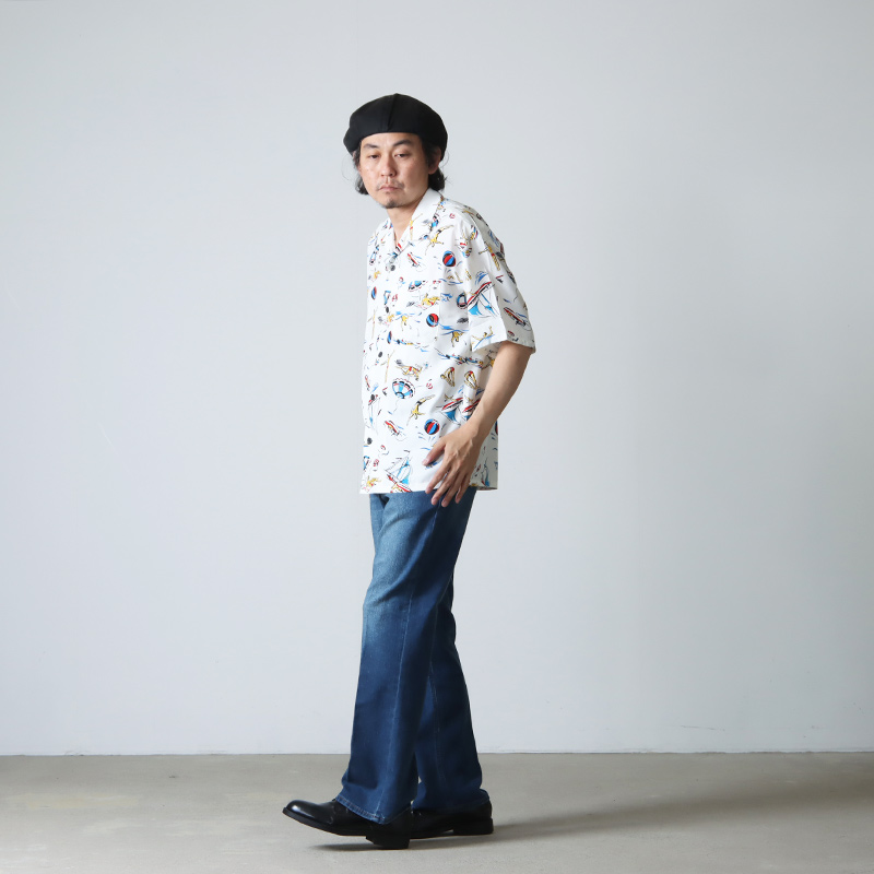 N.HOOLYWOOD(̥ϥꥦå) 2221-SH56-023 OPEN COLLAR SHIRT