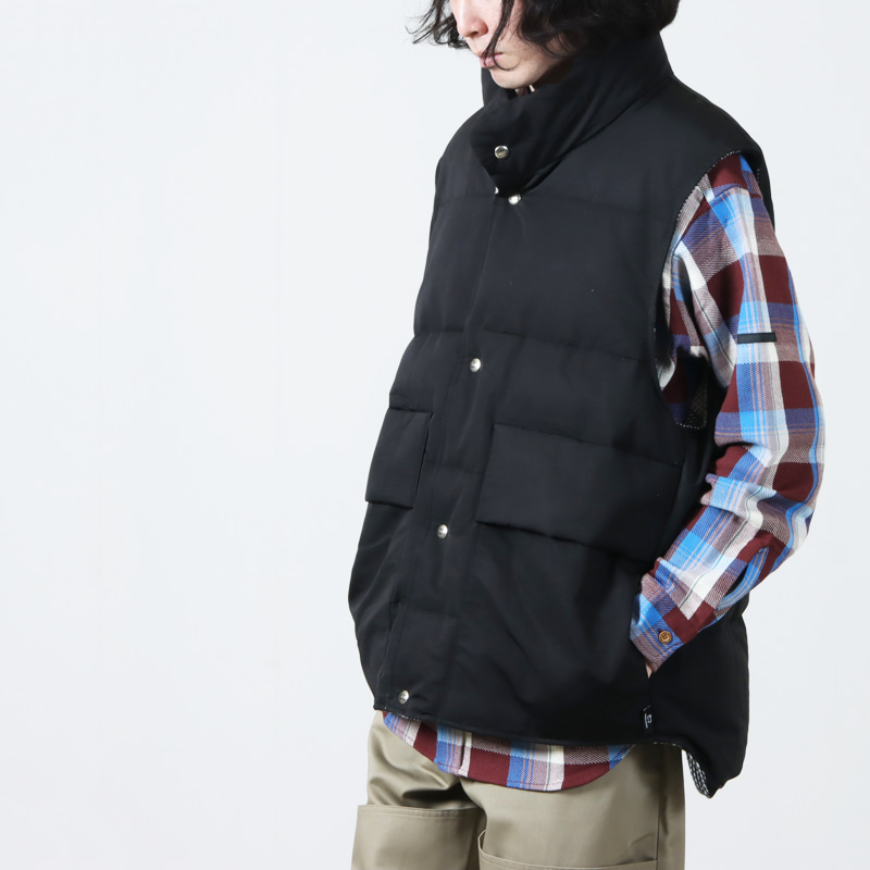 N.HOOLYWOOD (エヌハリウッド) 2232-VE70-015 × WOOLRICH VEST / ×ウールリッチ ベスト