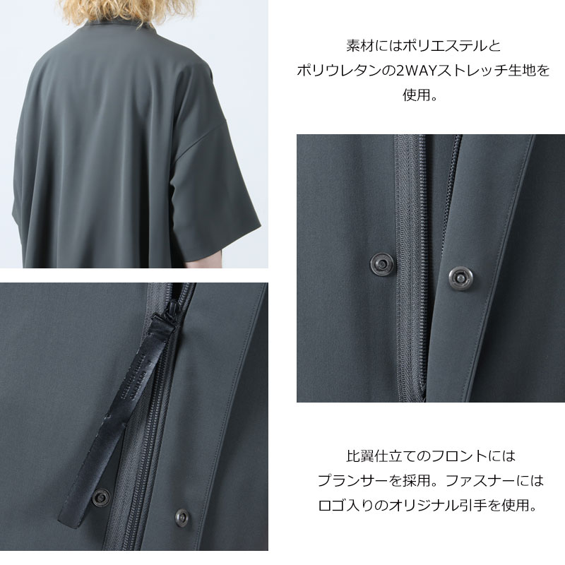 N.HOOLYWOOD(̥ϥꥦå) ZIP UP HALF SLEEVE SHIRT