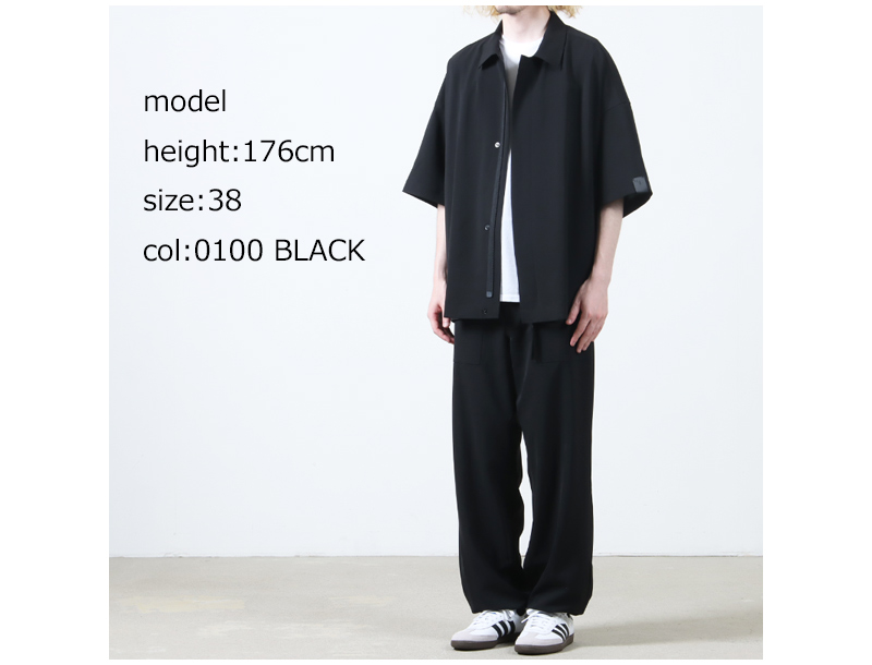 N.HOOLYWOOD(̥ϥꥦå) ZIP UP HALF SLEEVE SHIRT