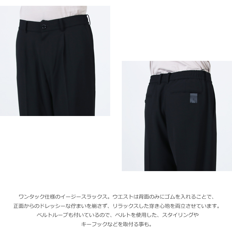 N.HOOLYWOOD(���̥ϥꥦ�å�) 1TUCK TROUSERS