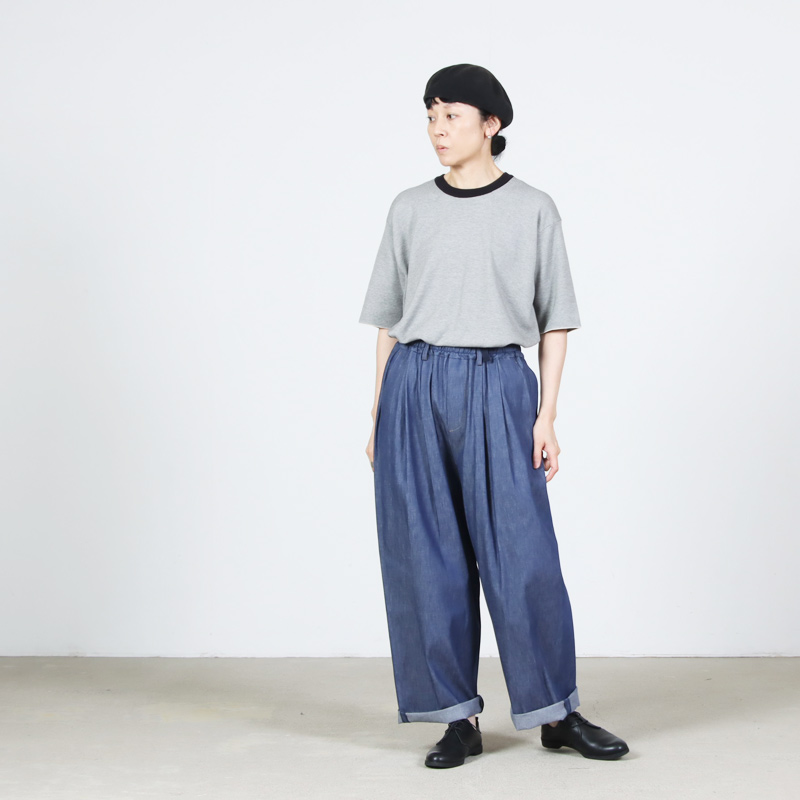 nicholson and nicholson(�˥��륽�󥢥�ɥ˥��륽��) �ǥ˥� ���������ѥ�� HAKU-DENIM