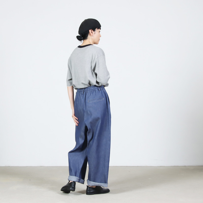 nicholson and nicholson(�˥��륽�󥢥�ɥ˥��륽��) �ǥ˥� ���������ѥ�� HAKU-DENIM