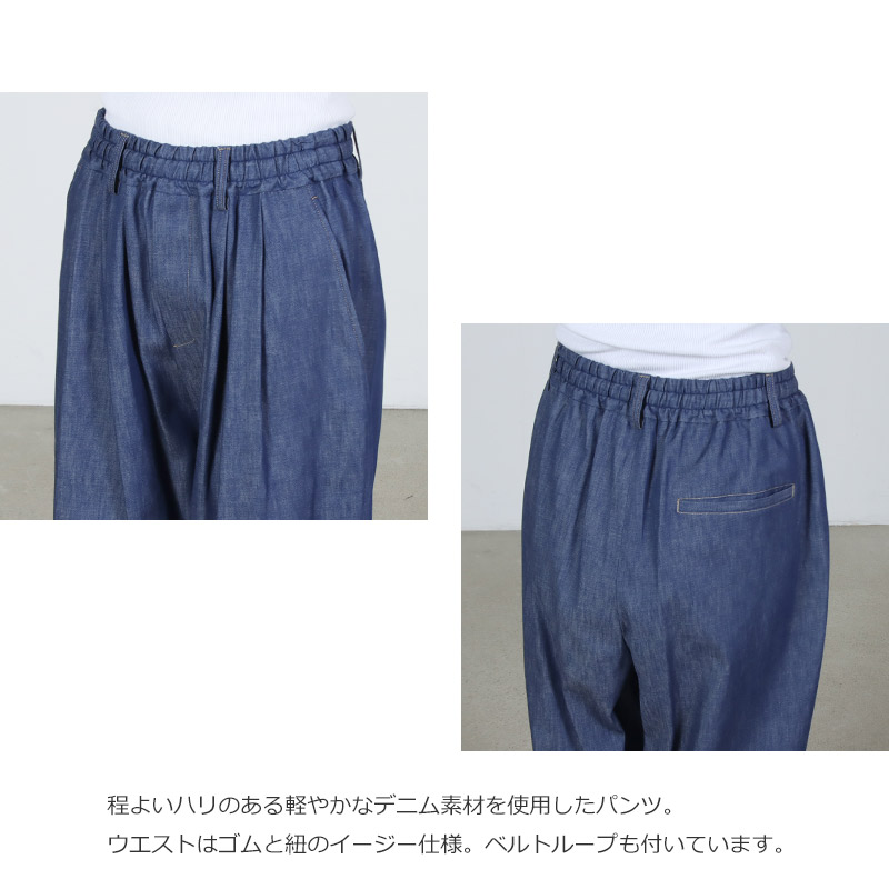 nicholson and nicholson(�˥��륽�󥢥�ɥ˥��륽��) �ǥ˥� ���������ѥ�� HAKU-DENIM