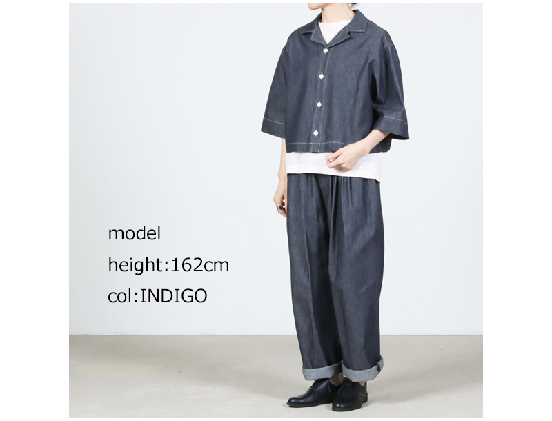 nicholson and nicholson(�˥��륽�󥢥�ɥ˥��륽��) �ǥ˥� ���������ѥ�� HAKU-DENIM