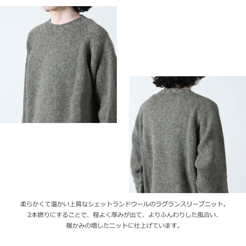 NOR'EASTERLY(Υ ꡼) 2PLY RAGLAN CREW