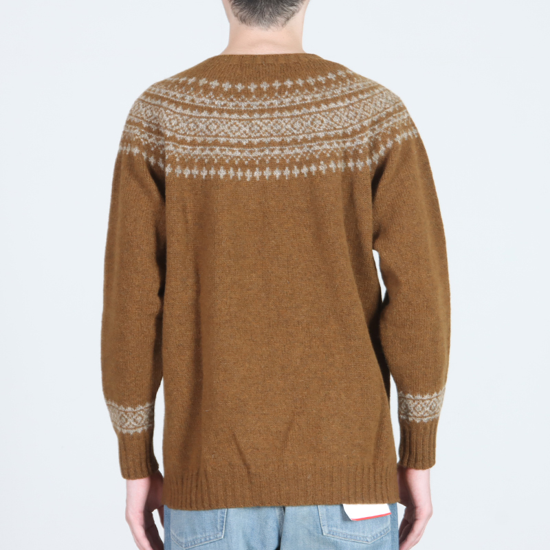 NOR'EASTERLY(ノア イースターリー) L/S CREW 2TONE NORDIC