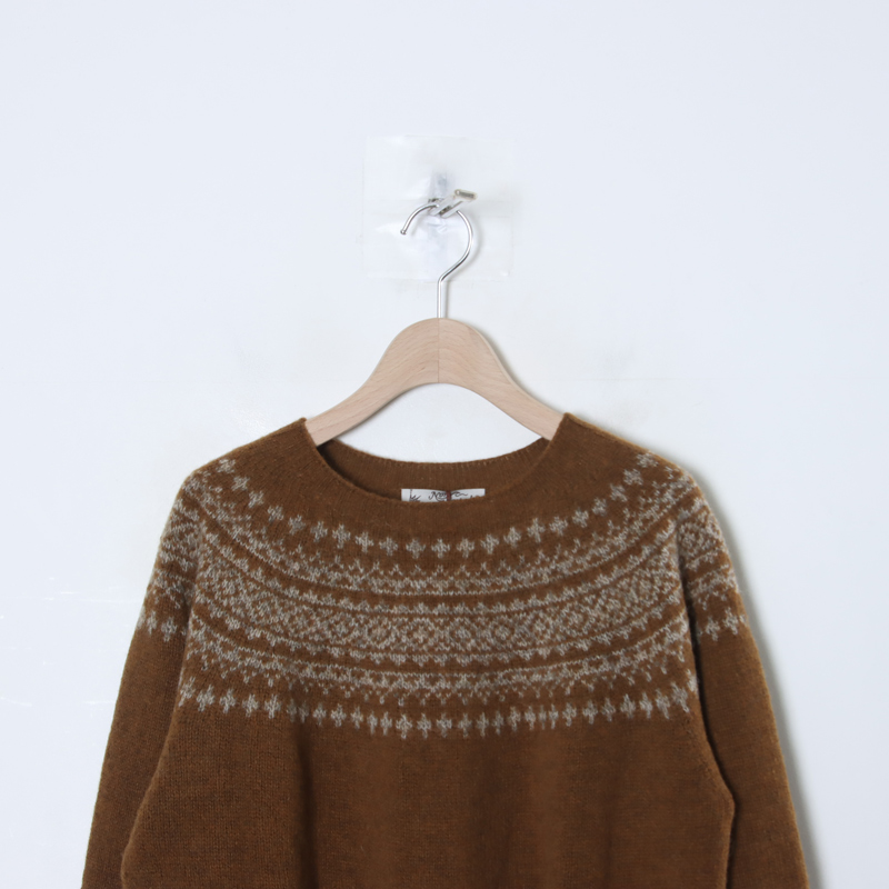 NOR'EASTERLY(ノア イースターリー) L/S CREW 2TONE NORDIC