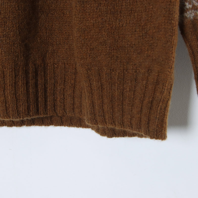 NOR'EASTERLY(ノア イースターリー) L/S CREW 2TONE NORDIC