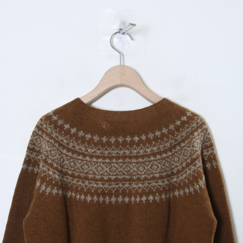 NOR'EASTERLY(ノア イースターリー) L/S CREW 2TONE NORDIC