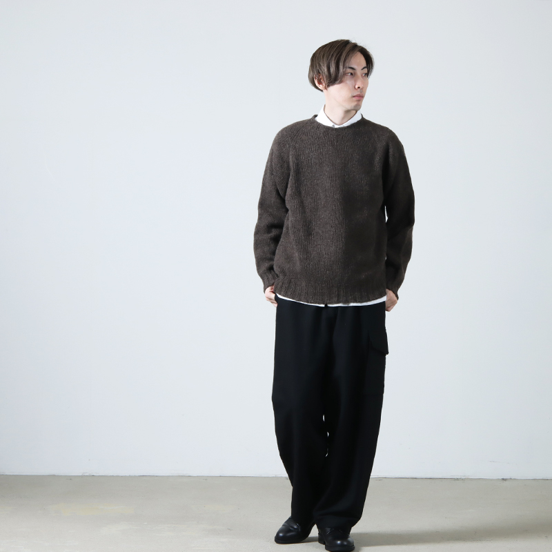NOR'EASTERLY(Υ ꡼) 2PLY RAGLAN CREW