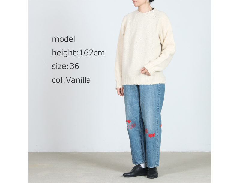 NOR'EASTERLY(Υ ꡼) 2PLY RAGLAN CREW