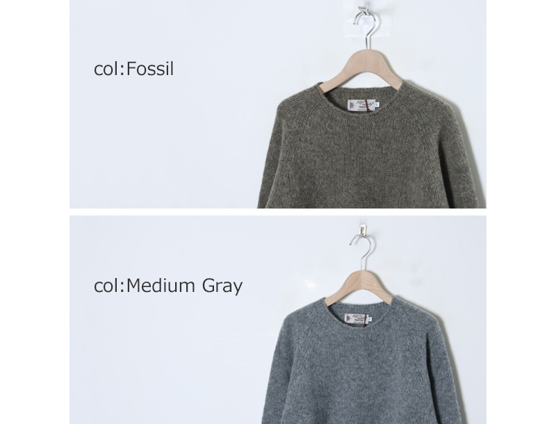 NOR'EASTERLY(Υ ꡼) 2PLY RAGLAN CREW