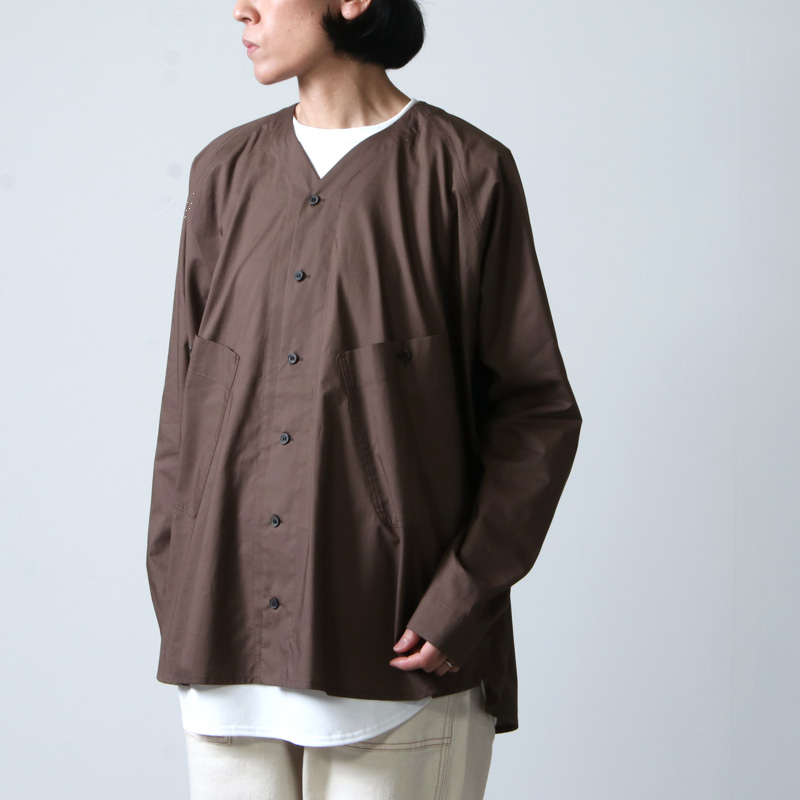 O Project (オープロジェクト) V NECK OVER SHIRTS / Vネックオーバー