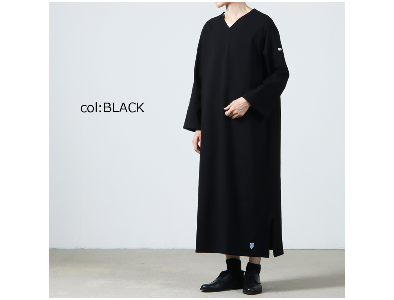 ORCIVAL(Х) V NECK L/S DRESS