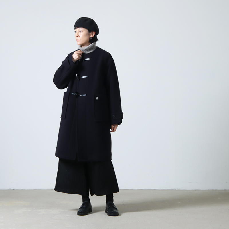 ORCIVAL(Х) COLLARLESS DUFFEL COAT