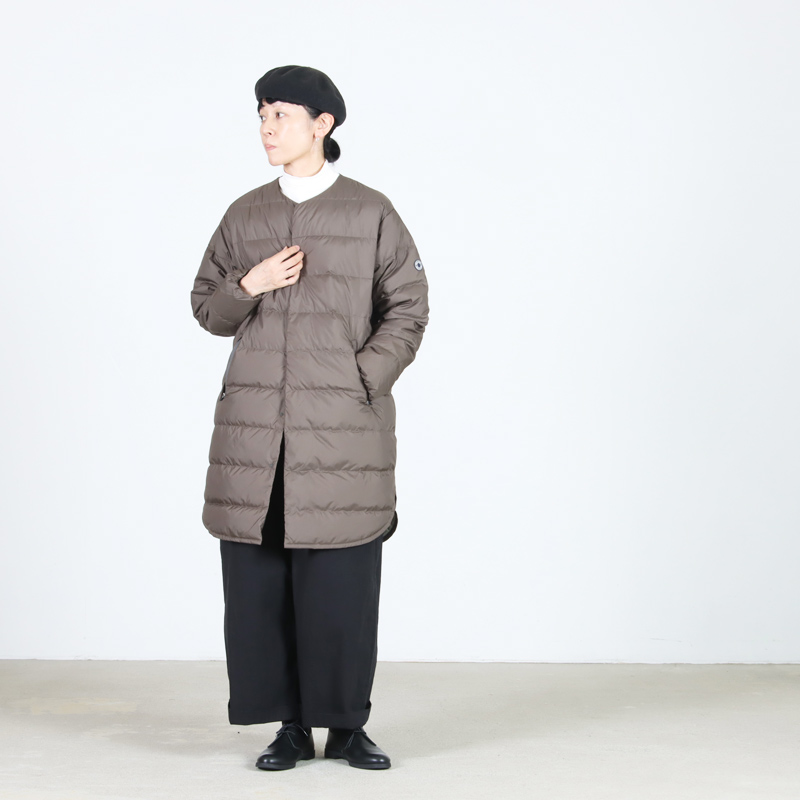 ORCIVAL(Х) ROUND NECK LONG COAT