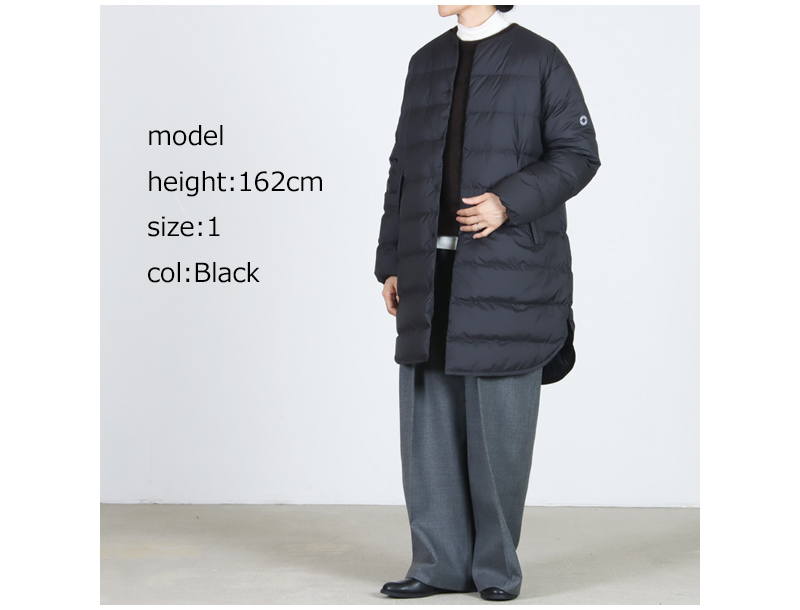 ORCIVAL(Х) ROUND NECK LONG COAT