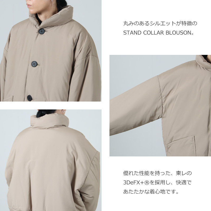 ORCIVAL(Х) STAND COLLAR BLOUSON