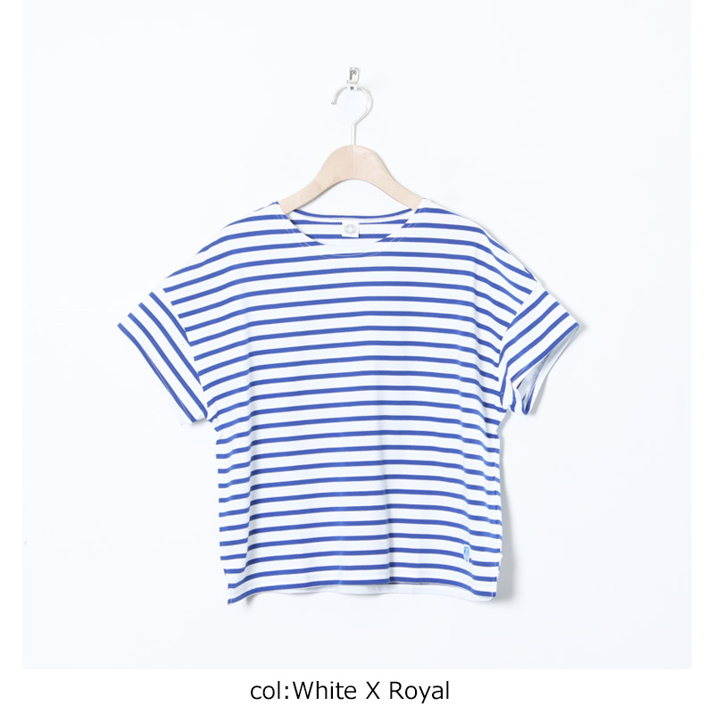 ORCIVAL(�������Х�) BOAT NECK S/S P.O.