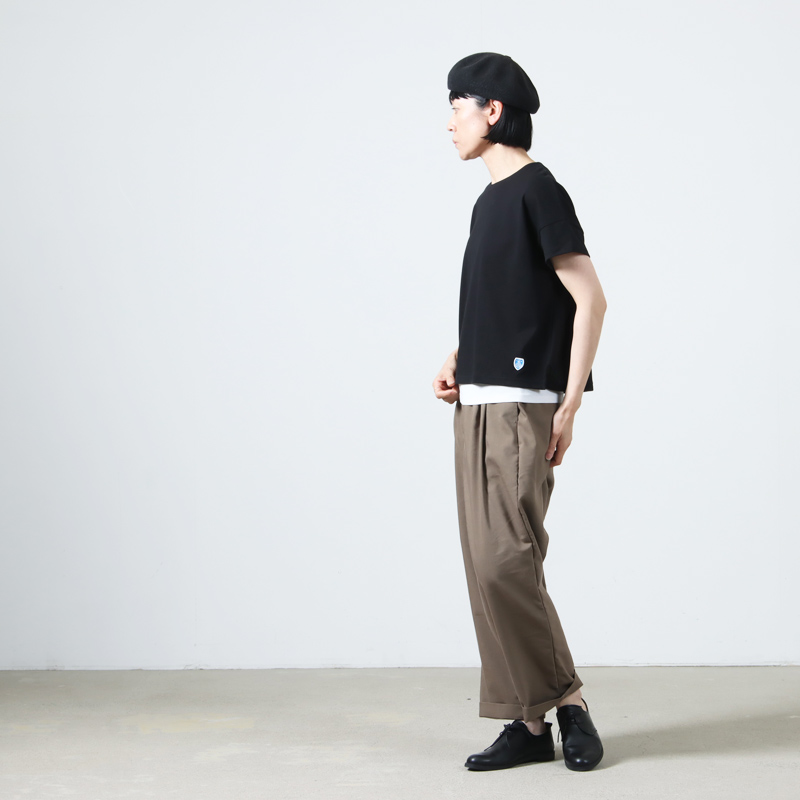 ORCIVAL(�������Х�) BOAT NECK S/S P.O.