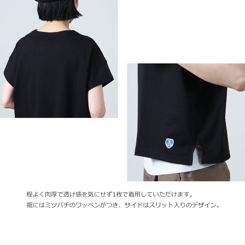 ORCIVAL(�������Х�) BOAT NECK S/S P.O.