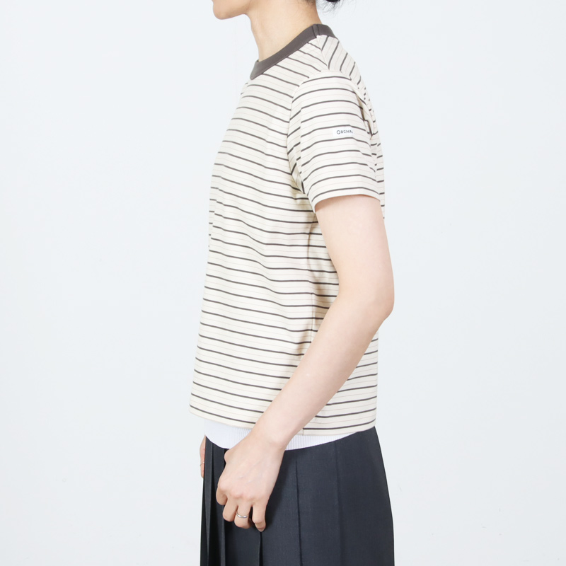 ORCIVAL(�������Х�) CREW NECK S/S P.O.