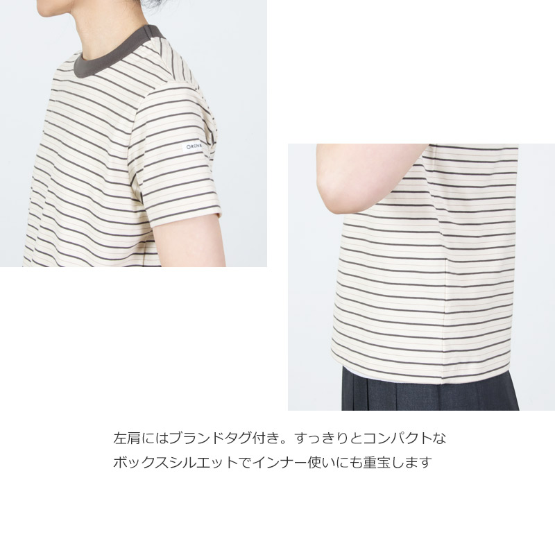 ORCIVAL(�������Х�) CREW NECK S/S P.O.